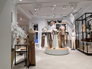 Ralph Lauren mannequin display and purse display - Accel Group portfolio project