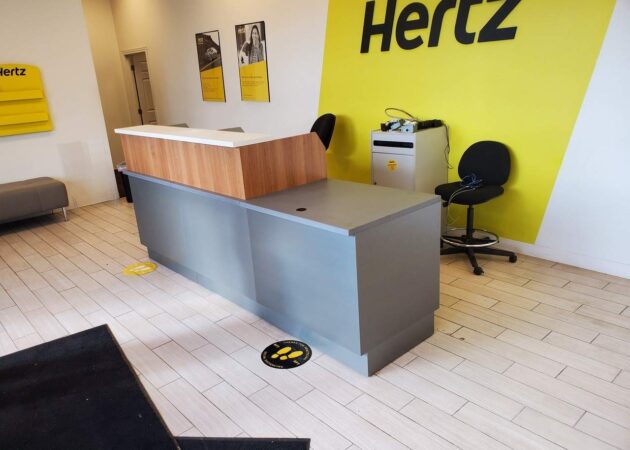 Hertz front desk - Accel Group Portfolio Project