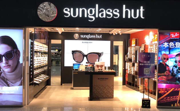 Luxottica - Sunglass Hut store front - Accel Group Portfolio Project