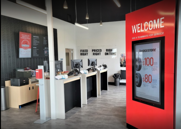 Bridgestone Firestone front desk - Accel Group Portfolio Project