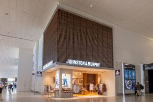 Johnston & Murphy storefront - Accel Group Portfolio Project