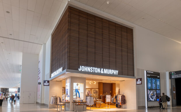 Johnston & Murphy storefront - Accel Group Portfolio Project
